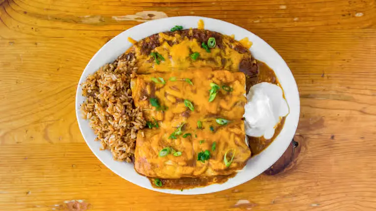 Burritos - hearty Tex-Mex burritos at Carlos and Murphy's Winnipeg